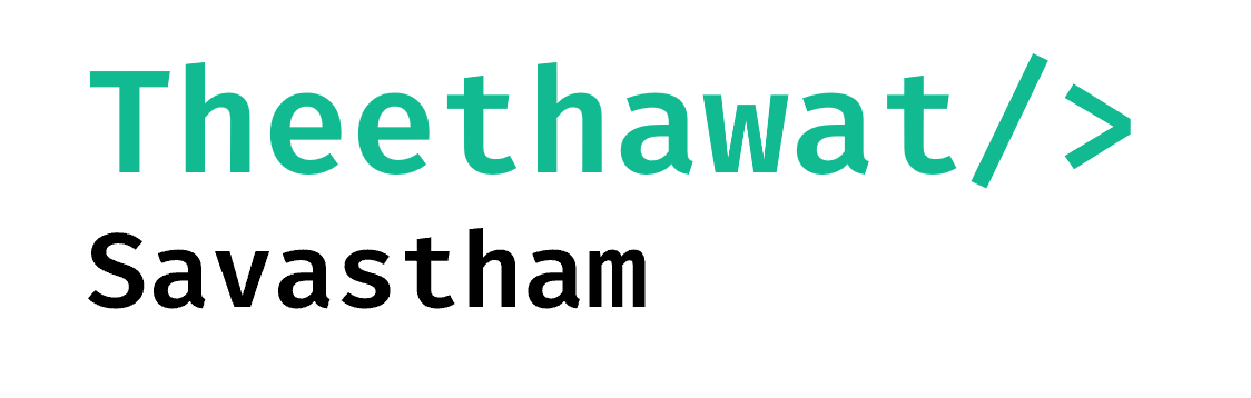 Theethawat Space Blog | Blog Space of Theethawat
